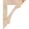 Ekena Millwork Legacy Traditional Smooth Bracket w/ Offset Brace, Douglas Fir, 7 1/2"W x 30"D x 38"H BKT0806X30X38LEC01SDF - alternate 2